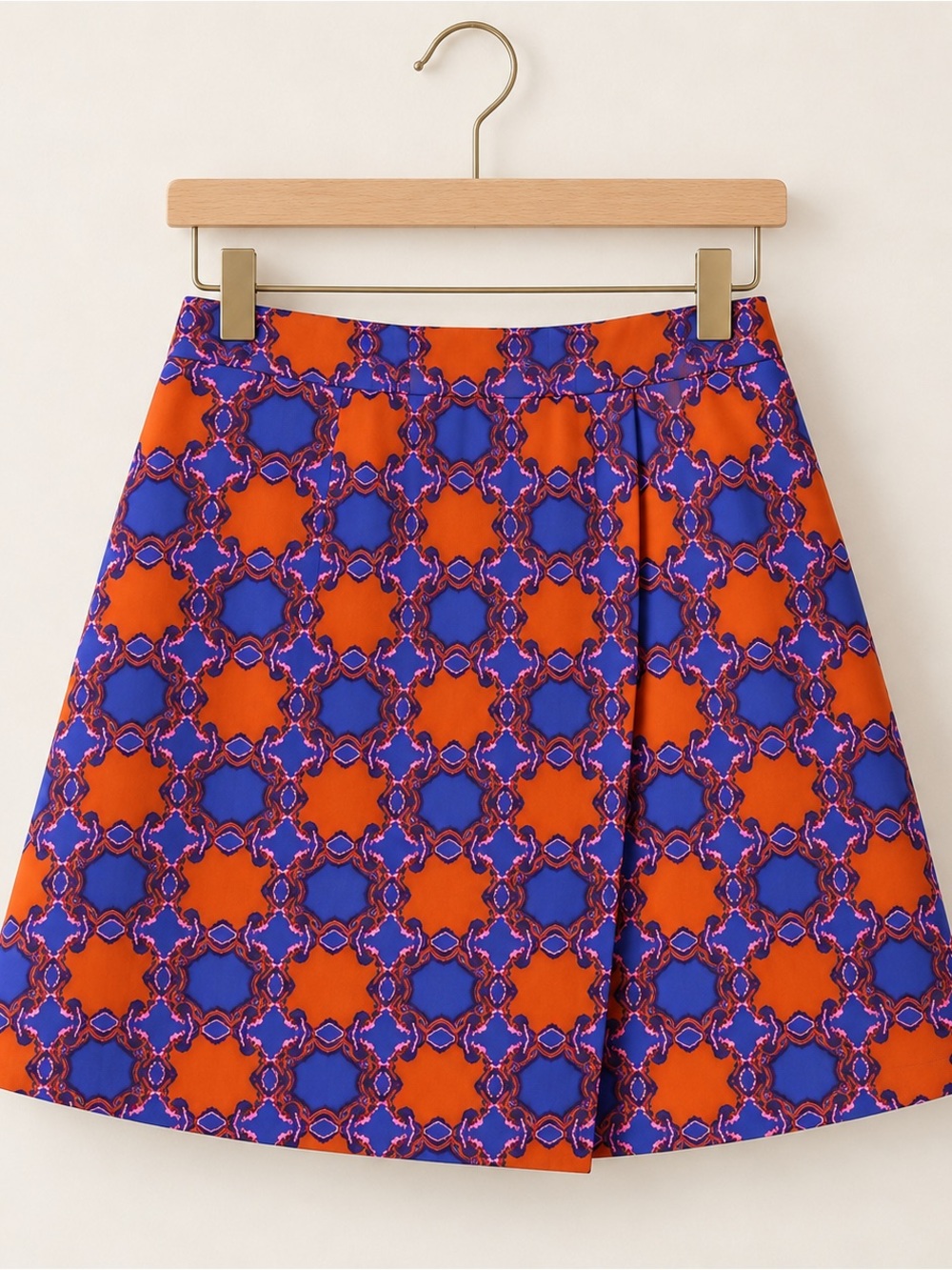 TIBI Kaleidoscope Geo Silk Skirt Size 4